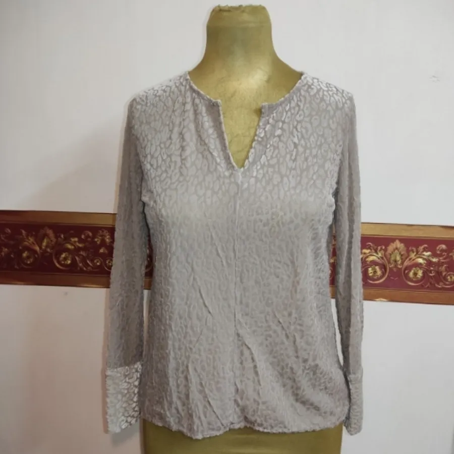 شومیز حریر طرح پلنگی