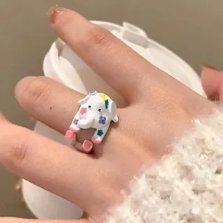 انگشتر فیل سفید بامزه