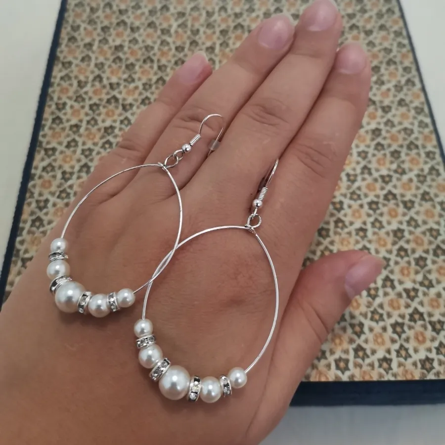 گوشواره نقره اکسسوری