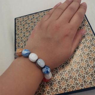دستبند مهره سنگی