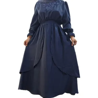 مانتو عبا سورمه ای