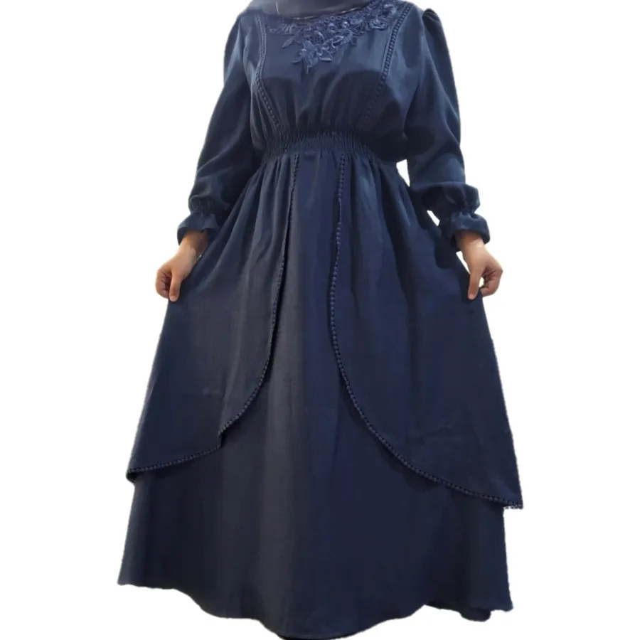 مانتو عبا سورمه ای