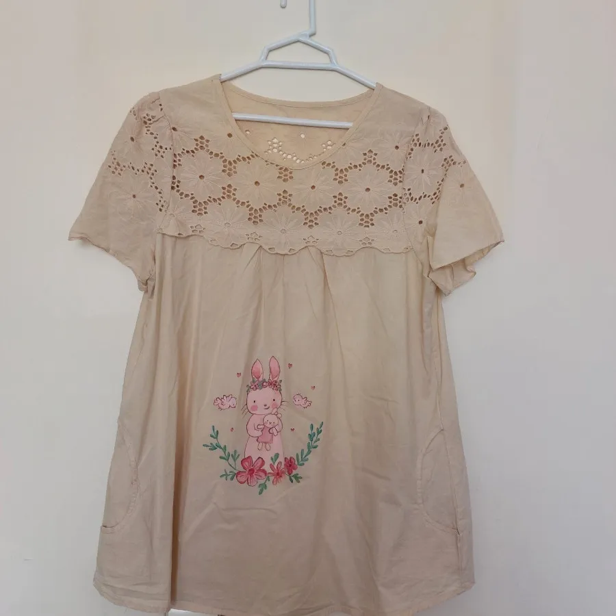 پیراهن آستین کوتاه خرگوشی