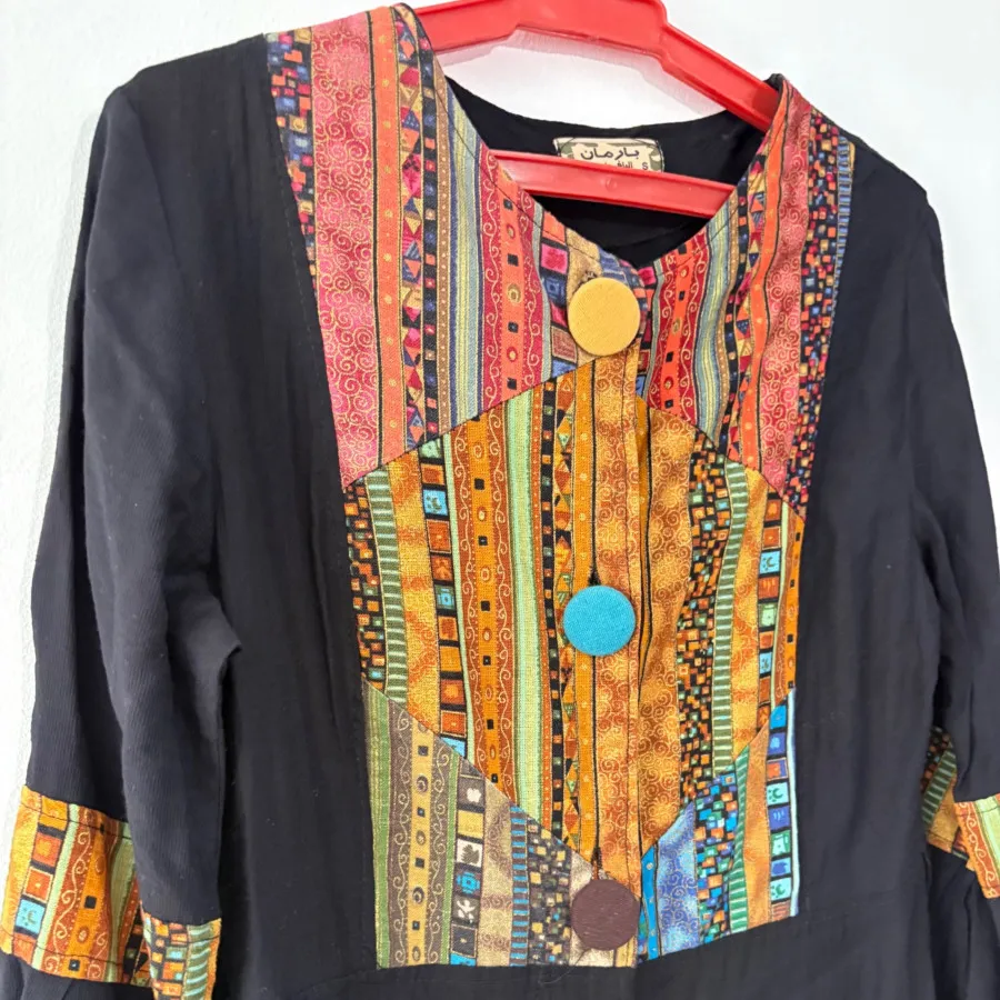 مانتو مشکی سنتی