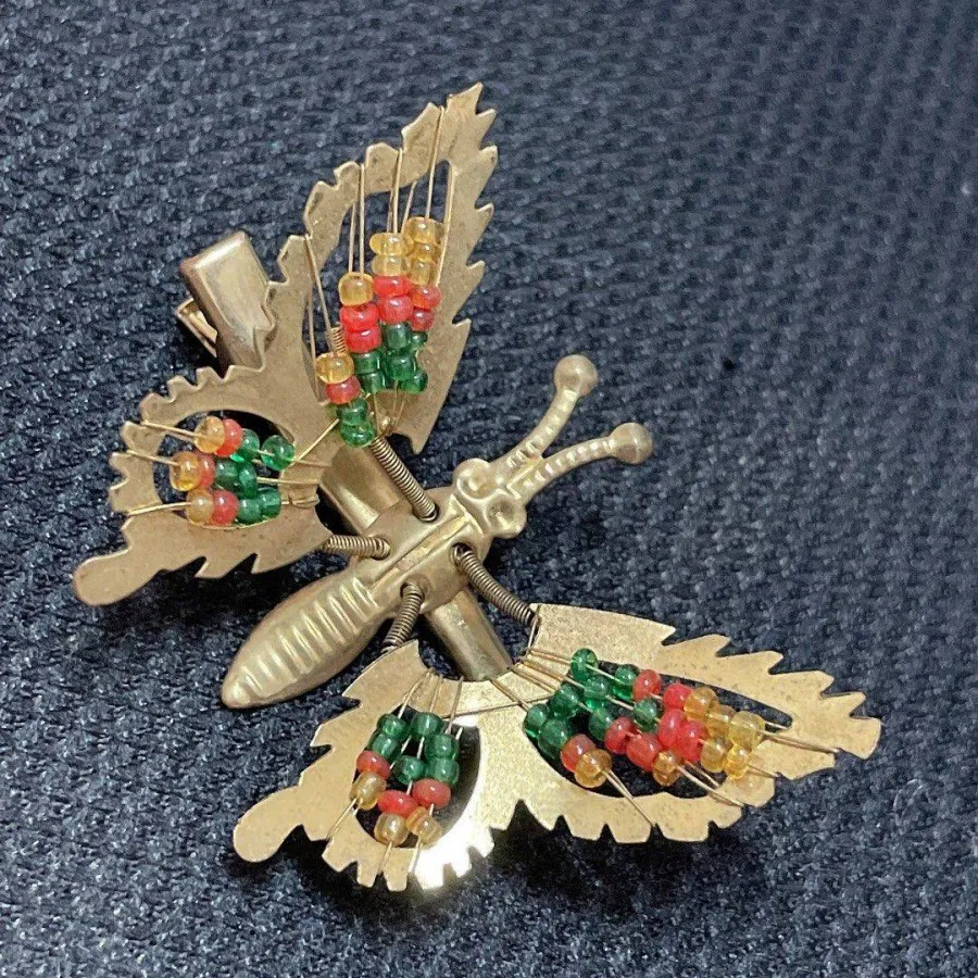 گیره مو پروانه ای قدیمی