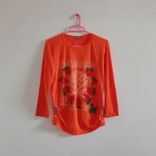 بلوز نارنجی دخترونه