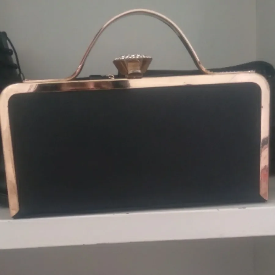 کیف مشکی مجلسی شیک