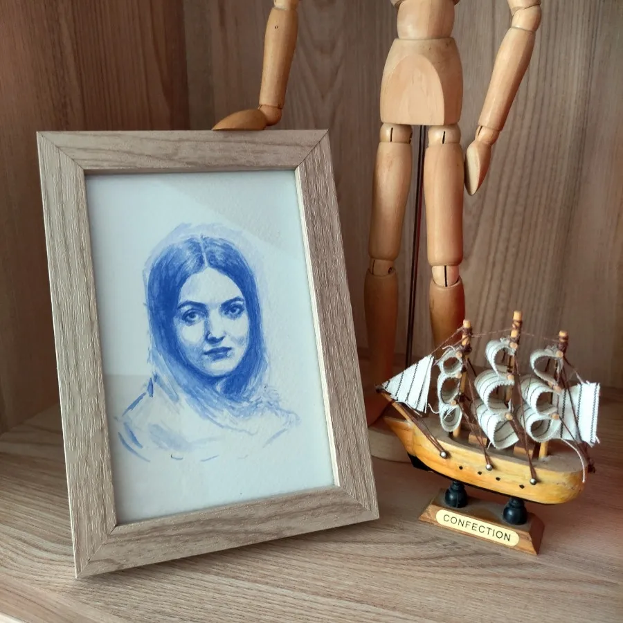 سفارش طراحی چهره آبرنگ