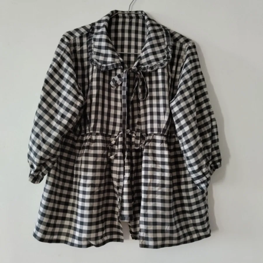 شومیز مانتویی عروسکی