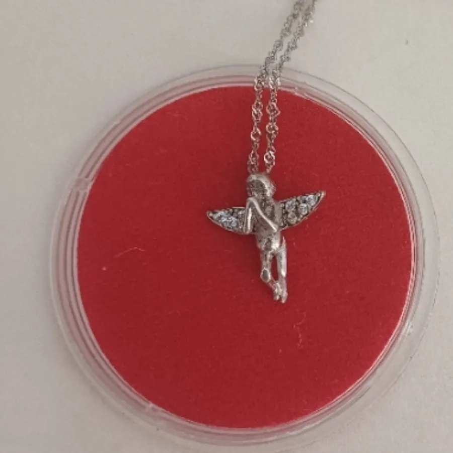 پلاک نقره فرشته