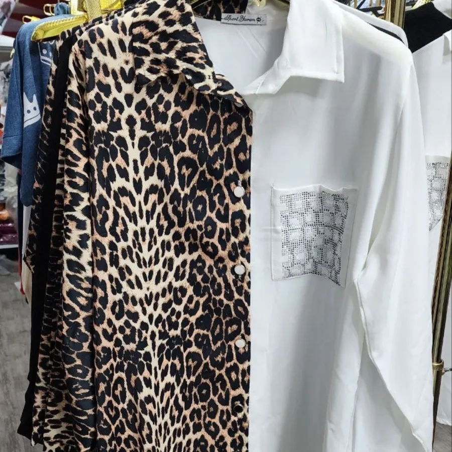 شومیزالیزه پلنگی مجلسی