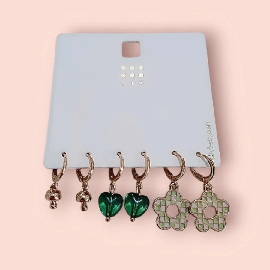 گوشواره فانتزی برند six