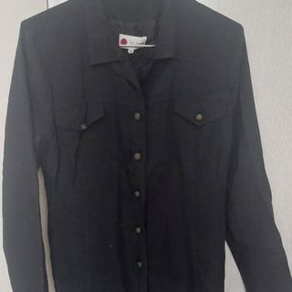 شومیز مشکی ساده