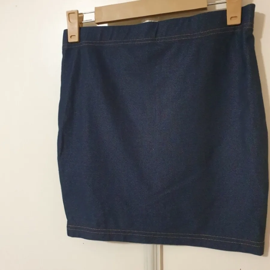 دامن کوتاه جین کاغذی