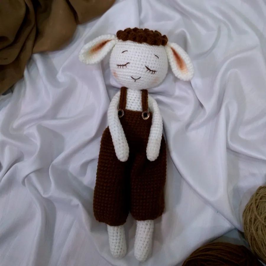 عروسک ببعی شلوارکی بافتنی