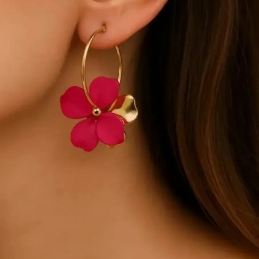 گوشواره های رنگی