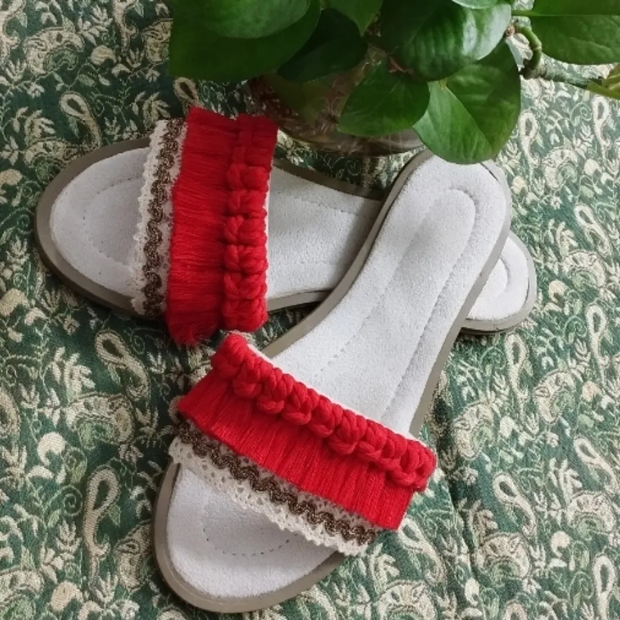 صندل مکرومه