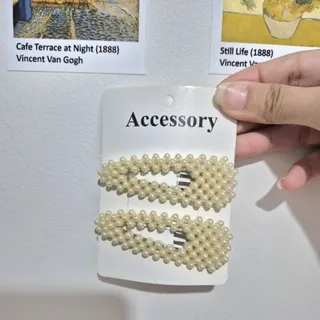 گیره مو مرواریدی