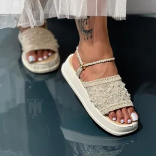 صندل قیطون مرواریدی