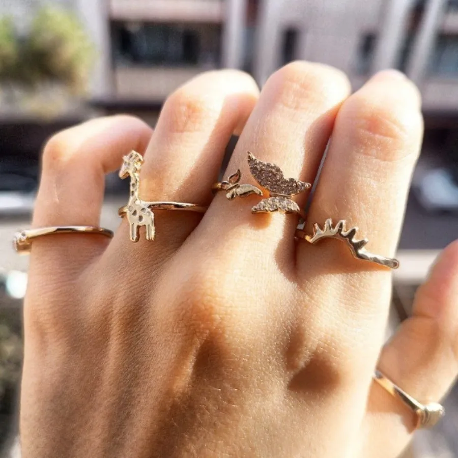 انگشتر مینیمال تابستونی