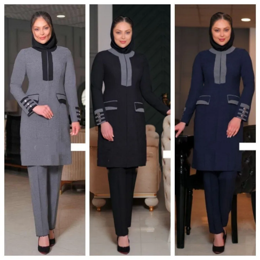 مانتوشلوار اداری طرح قدیم