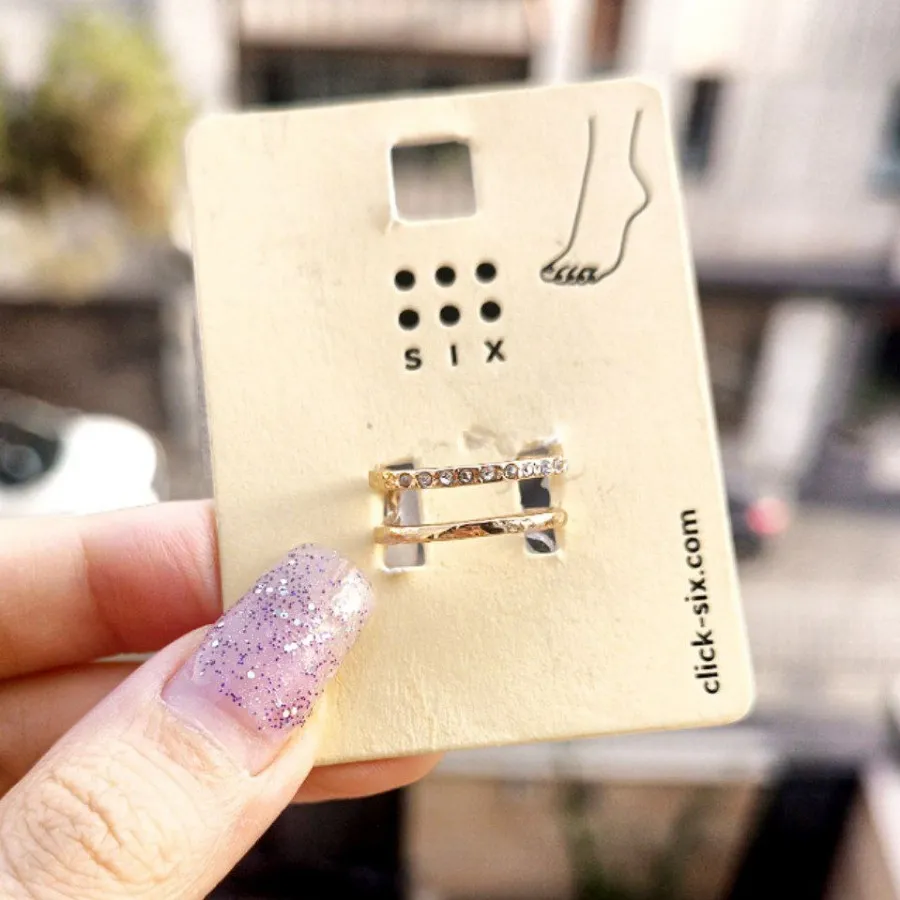 انگشتر پا نگین دار