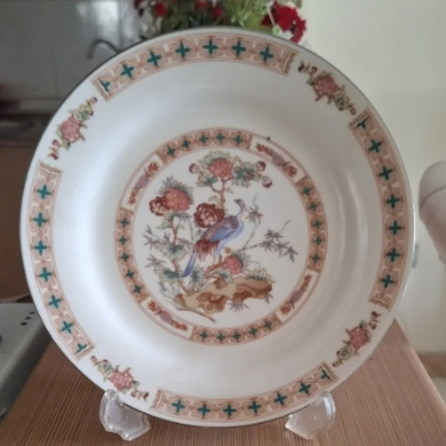 بشقاب سیمرغ آنتیک قدیمی