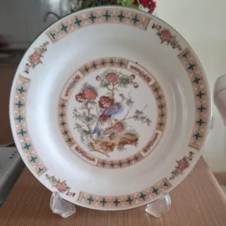 بشقاب عتیقه قدیمی سیمرغ