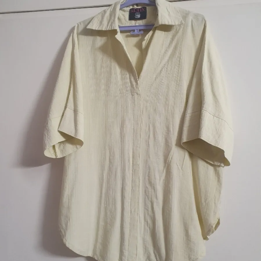 شومیز لیمویی تا سایز 44