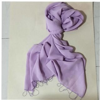 شال حریر یاسی