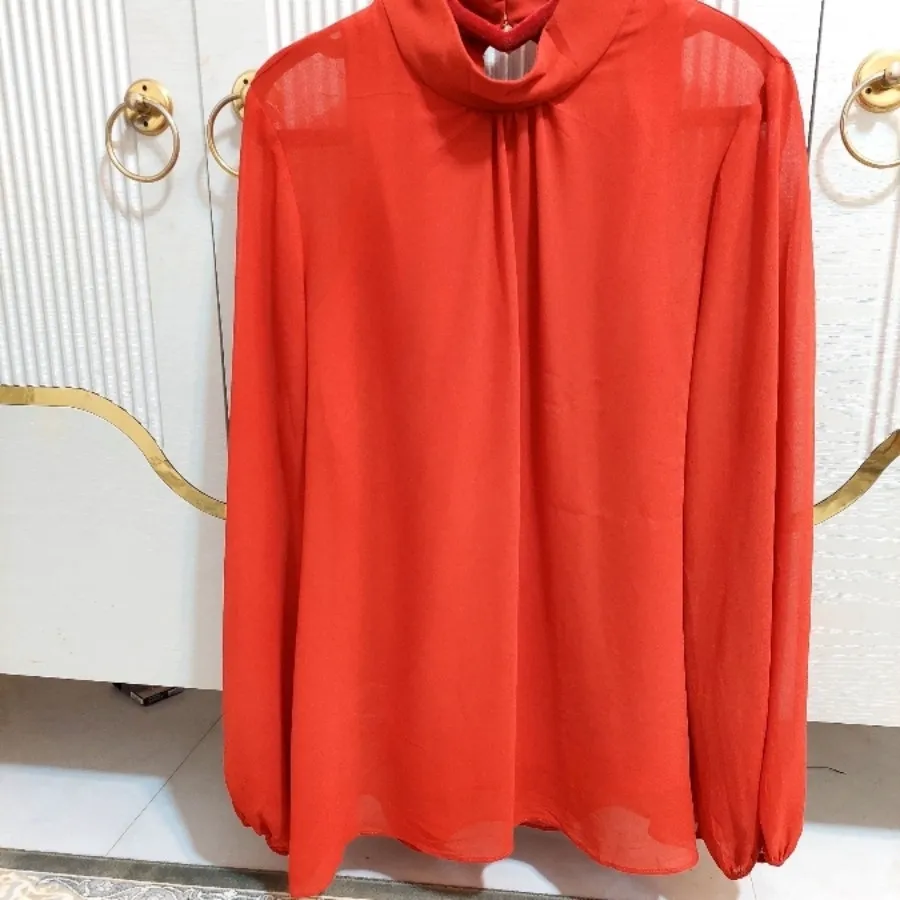 شومیز حریر آستر دار