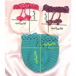 کیف دستی مکرومه‌بافی