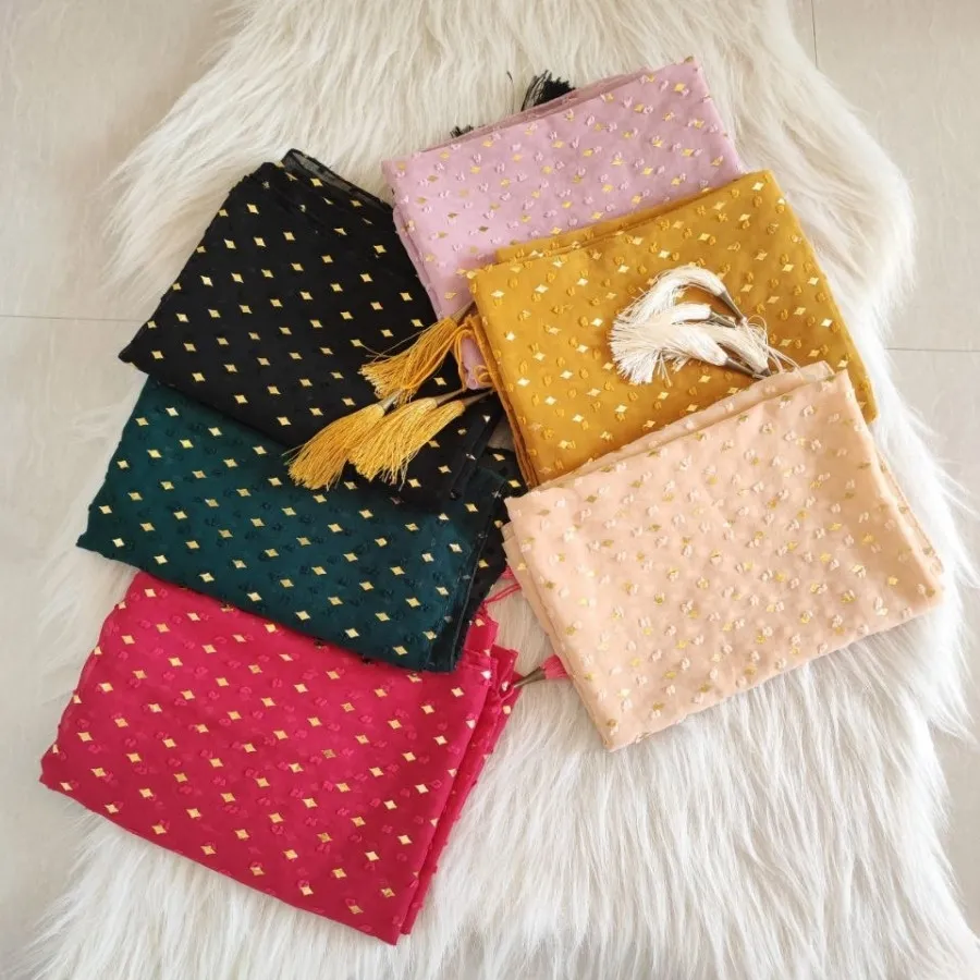 شال اشکی طلاکوب