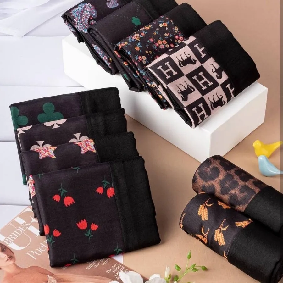 شال دو تیکه نخی