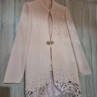 کت و شلوار زنانه گلبهی