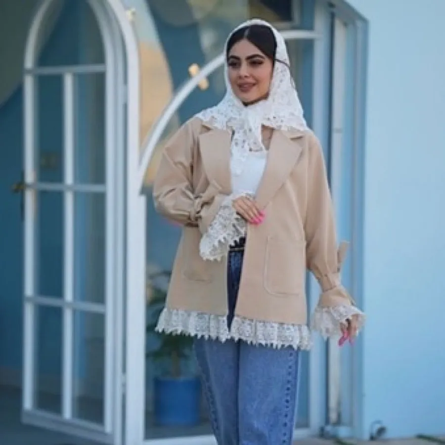 مانتو کتی گیپور دار