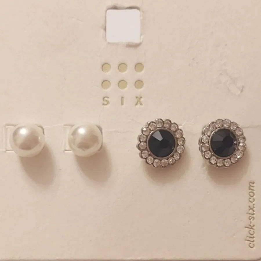 گوشواره دو عددی سیکس