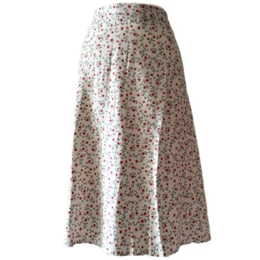 دامن حریر پلیسه آستردار