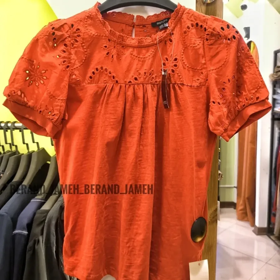 شومیز وارداتی خامه دوزی