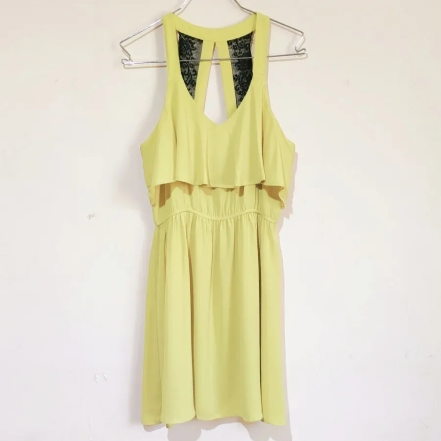 پیراهن زرد مجلسی