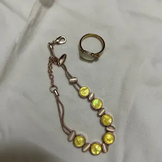 ست انگشتر و دستبند