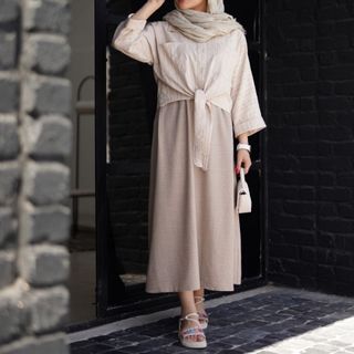 شومیز  گره ای ست با ساراف