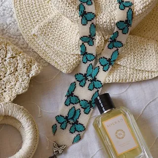 گردنبند منجوق بافی میوکی