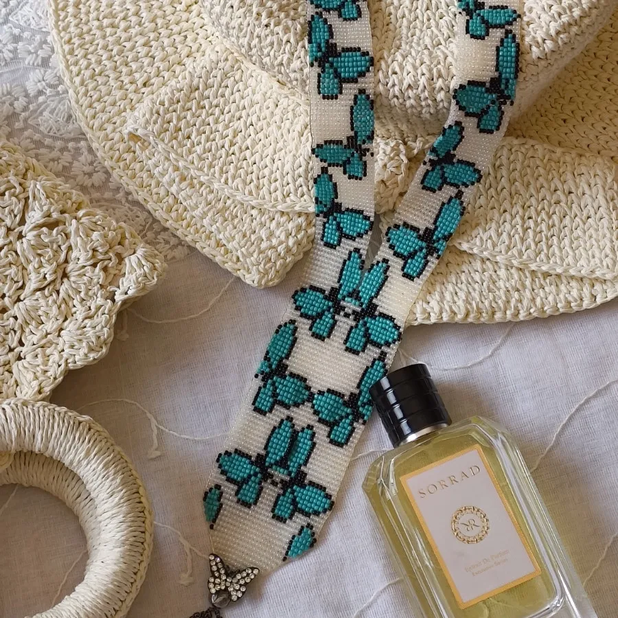 گردنبند منجوق بافی میوکی