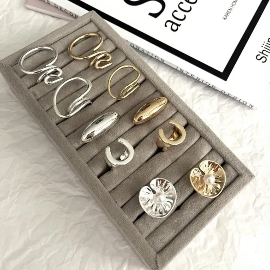 انگشترای ابکار نقره