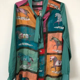 شومیز حریرکرپ