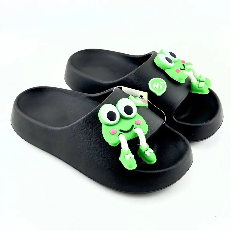 دمپایی طرح قورباغه