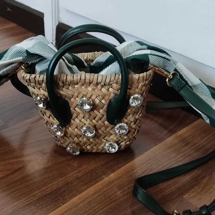 کیف حصیری زارا