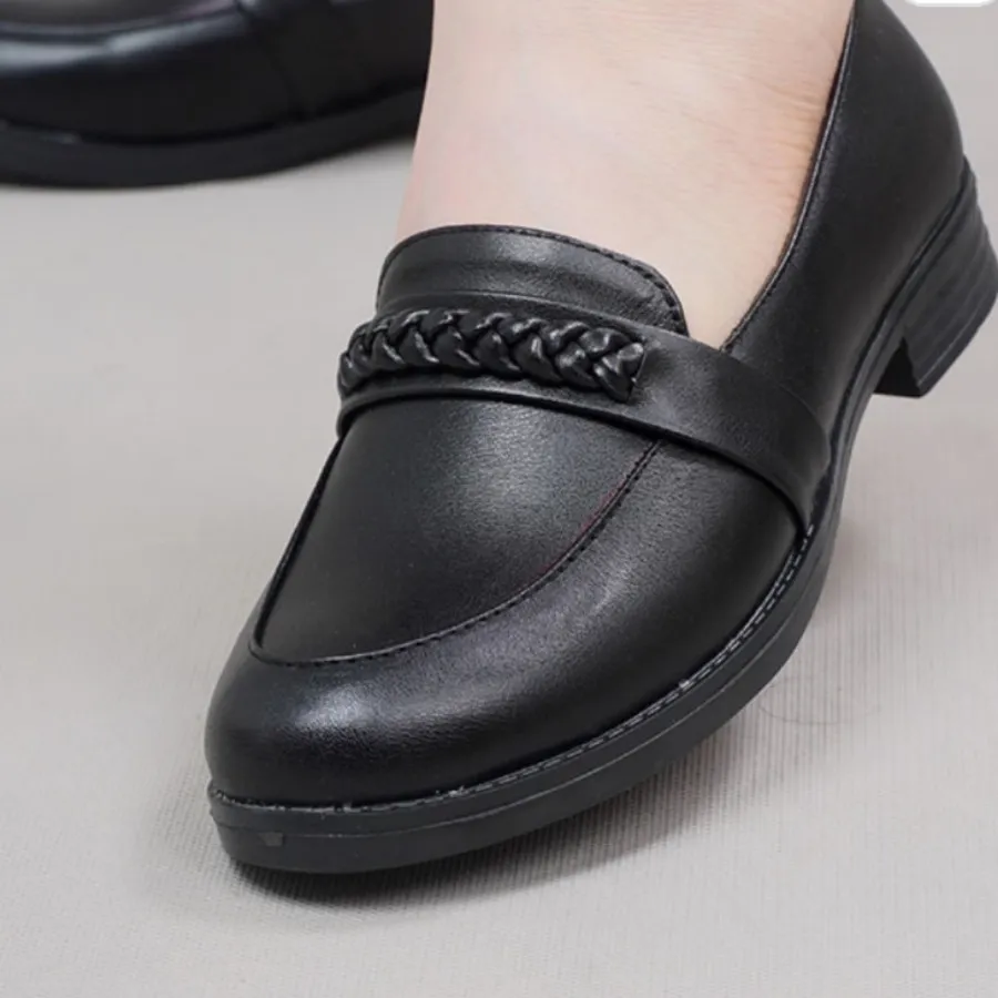 کفش کالج زنانه چرم