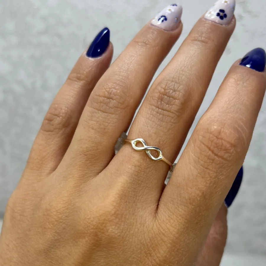 انگشتر نقره بینهایت